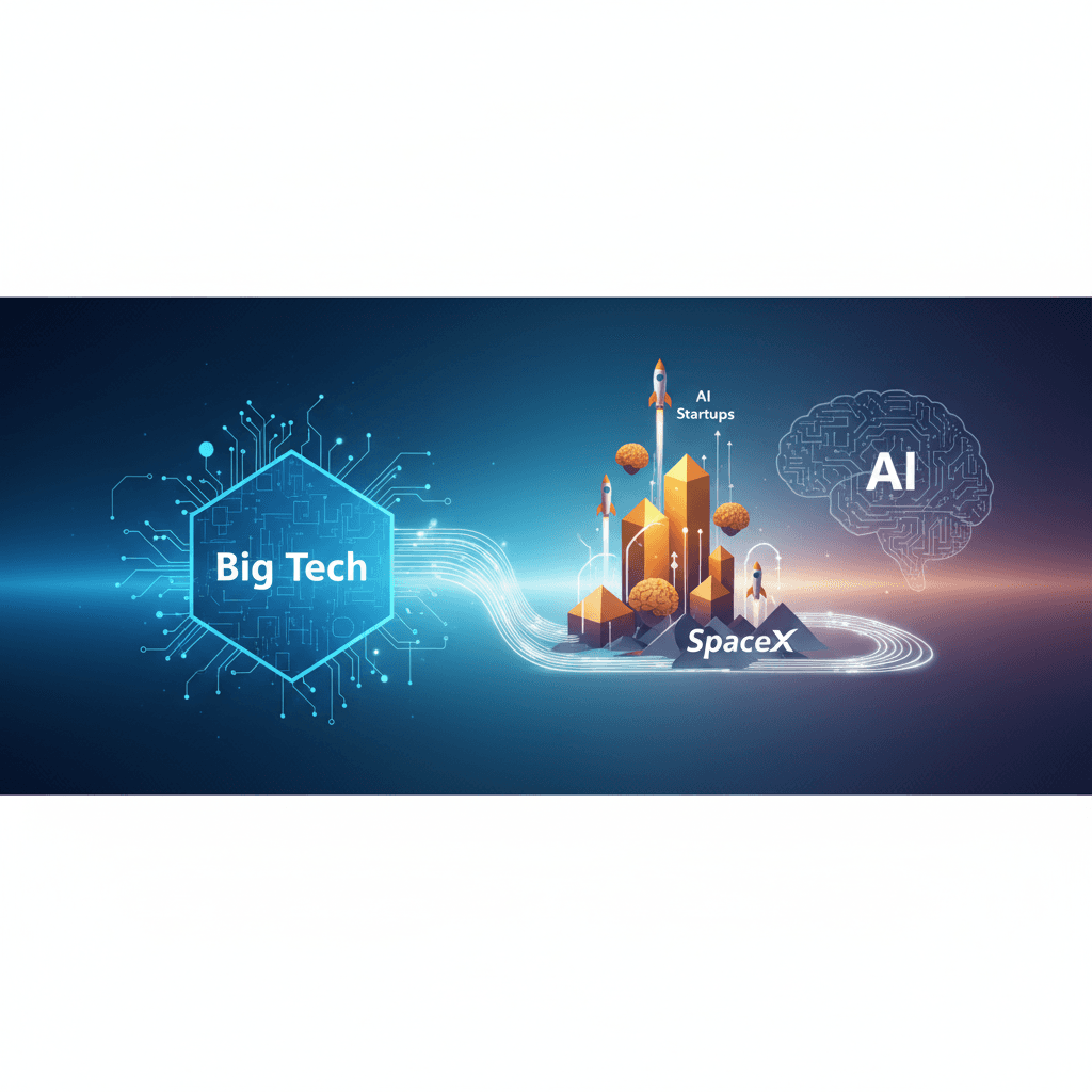 Big Tech, AI Startups, and SpaceX: Mapping the Competitive and Strategic Landscape of AI's Next Phase